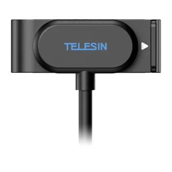 Telesin Magnetic Charging Adapter with Side Cover for GoPro 9, 10, 11, 12, 13