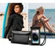 Spigen A621 Universal Waterproof Phone Case and Waist Crossbody Bag, Black