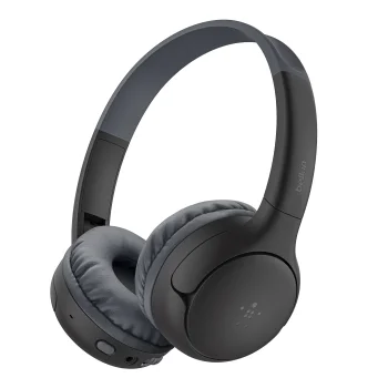 Belkin SoundForm Mini 2 Wireless Kids Headphones Black