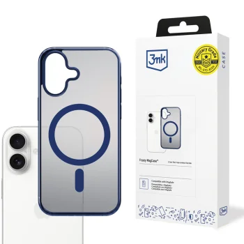 3mk Protection iPhone 17 Case Frosty MagCase, Blue