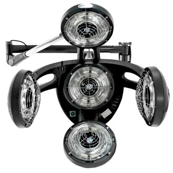 Professional Hair Salon Climazone Gabbiano GD-505W, Black