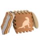 Kids Foam Floor Multicolor Puzzle Mat Dinosaurs - 36 pcs, 30x30cm