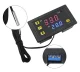 Digital Temperature Controller with Waterproof Probe -50 to 120°C, Grey