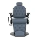 Gabbiano Francesco Barber Chair Graphite Brushed Base Grade 2