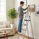 Modernhome Aluminum Folding Stepladder with Platform, 5 Steps, 150 kg