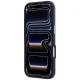 Karl Lagerfeld Grained Allover Logo MagSafe Case for iPhone 17/18 Pro Max - Blue
