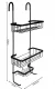 Ruhhy 00016723 Hanging Shower Caddy, Black