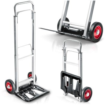 Humberg Hm-518 Folding Hand Truck Transport Cart, 90 kg