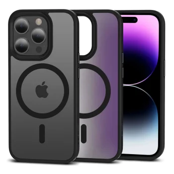 Tech-Protect iPhone 15 Pro Max Case MagMat MagSafe, Matte Black