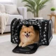 Foldable Pet Carrier Bag, Black, 48 cm