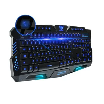 Illuminated Gaming Keyboard (USB, 114 Keys)