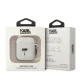 Karl Lagerfeld AirPods 1 / 2 Case Silicone Karl Head 3D, White
