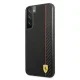 Ferrari On Track Carbon Stripe Case for Galaxy S22+, Black