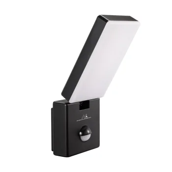 Maclean MCE516 B LED Light with PIR Motion Sensor 10W 800lm IP65 Black
