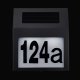 Maclean MCE172 LED Solar Lamp with House Number