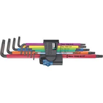 Wera 967/9 TX XL Multicolour HF 1 Torx L-Key Set, 9 Pieces