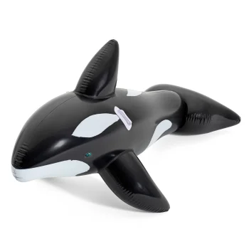 Bestway Jumbo Inflatable Whale Ride-On 41009, 203 x 102 cm