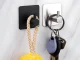Self-Adhesive Wall Hooks for Bathroom & Kitchen, 4 Pack, No Drilling