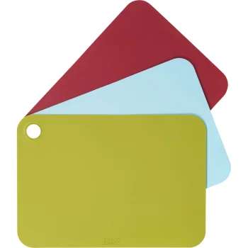 Joseph Joseph Pop 3-Piece Flexible Chopping Mat Set, Multi-Colour