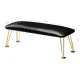 MOMO 6-M Manicure Hand Rest, Black/Gold
