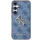 Guess 4G Big Metal Logo case for Samsung Galaxy S24+ - blue