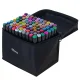 Double-Sided Alcohol Markers in Case 80 pcs + Stand