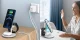 Choetech MagSafe 3-in-1 Wireless Magnetic Charging Stand, 15W, White