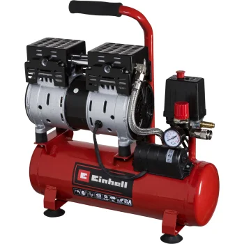 Einhell TE-AC 6 Silent Air Compressor, 550 W, 6 L, 8 bar