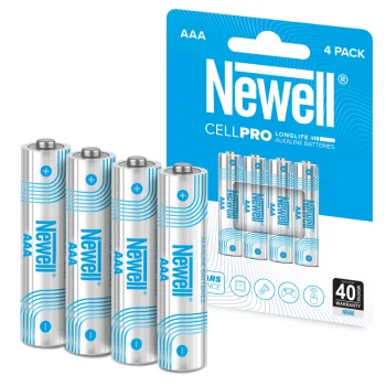 Newell CellPro AAA Alkaline Batteries, 4 pcs