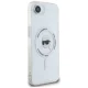 Karl Lagerfeld IML Metal Karl Head MagSafe Case for iPhone 16e White