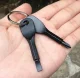 Screwdriver Keychain Set NZ4E Flat & Phillips, Black