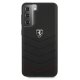 Ferrari Samsung Galaxy S21+ Case Off Track Quilted, Black
