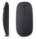 Slim Wireless Optical Mouse 1600 DPI with USB Receiver, black