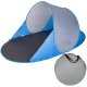 Pop-up Beach Tent with UV Protection, Blue/Silver
