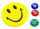 Smile Fridge Magnets, 40 mm, 8 Pcs, Color Mix