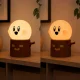 Kids Night Light Ghost LED USB-C, 2 Modes, White/Brown