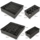 Underwear Drawer Organizer Set of 4 Ruhhy, grey