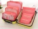 Travel Suitcase Organizer and Laundry Bag Set, 6 pcs, Salmon