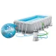 Intex 26790 Frame Pool, 400 x 200 x 122 cm with Accessories Set