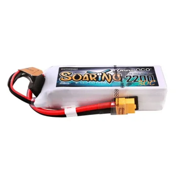 Gens ace G-Tech Soaring LiPo Battery 2200mAh 14.8V 30C 4S1P XT60 Plug