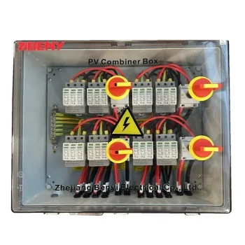 Solar PV Combiner Box, DC 8in-8out, 1000V, IP66