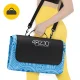Waterproof Insulated Picnic and Beach Blanket 4FIZJO 200x200 cm Shells, Blue