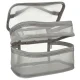 Foldable Travel Toiletry Bag XXL, Grey