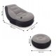 Inflatable velour armchair with footrest 130x99x76 cm INTEX 68564
