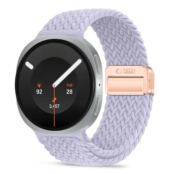 Tech-Protect NylonMag Strap for Samsung Galaxy Watch (40/44/46 mm), Purple