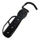 Bike Wall Mount Hanger with Movable Hook for Garage Storage, Black