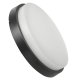 Maclean MCE342 LED Wall & Ceiling Lamp, 15W, 1100lm, IP54, Grey