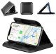 Universal Car Phone Holder with 3-Way Angle Adjustment and Gel Pad, black