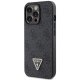 Guess iPhone 13 / 13 Pro vāciņš Crossbody 4G Metal Logo, melns