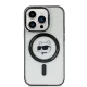 Karl Lagerfeld iPhone 15 Pro Max Case IML Choupette\'s Head MagSafe, Transparent
